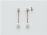 Orecchini Miluna Donna Collezione Miss Italia in Argento Perla PER2346R - PER2346R